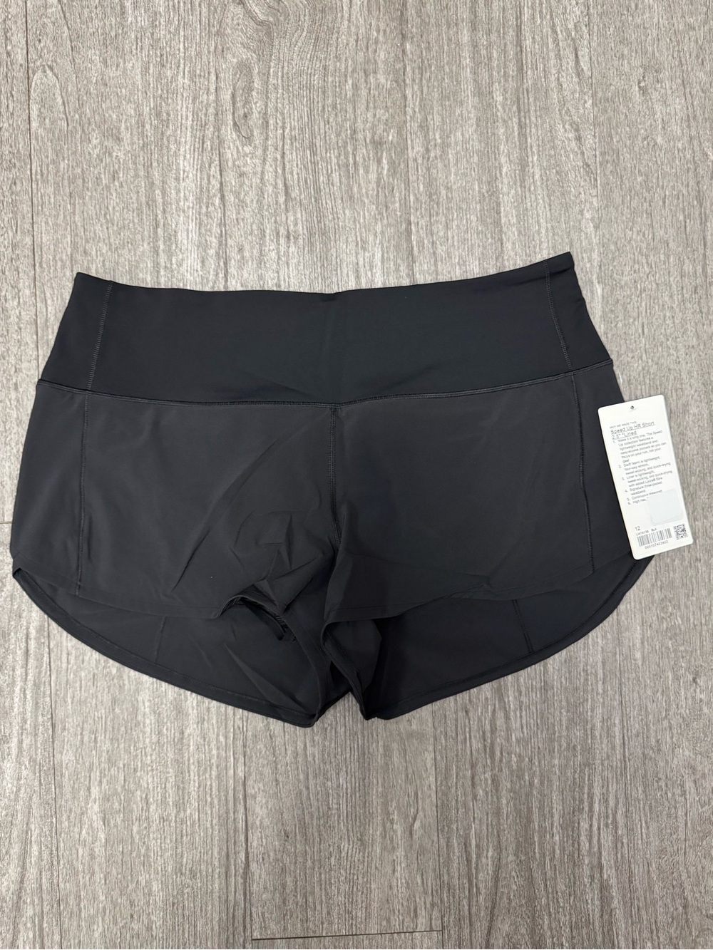 lululemon Speed Up Black High-Rise 2.5β Shorts